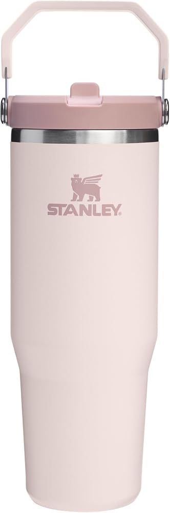 STANLEY IceFlow 2.0 Flip Straw Tumbler, 30 oz, Rose Quartz