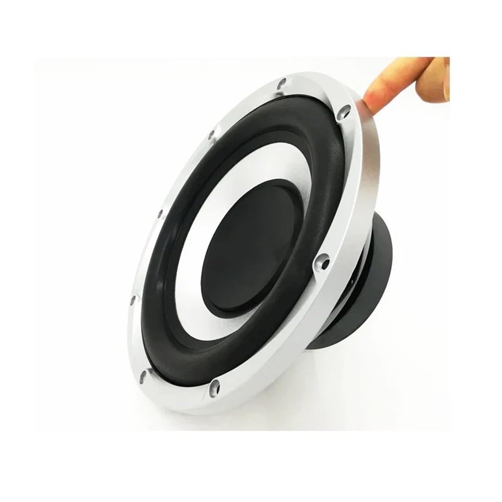 tweeter auto Tweeter per Auto 1 pz. Subwoofer per auto ad alta potenza da 1000 W, bobina da 50 mm, con bordo in gomma, cono in carta non pressato, 4 Ohm