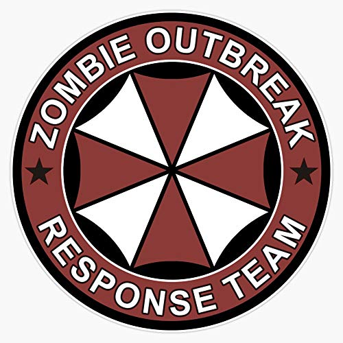 Zombie Outbreak Response Team Sticker Vinyl Decal Bumper Sticker 5"