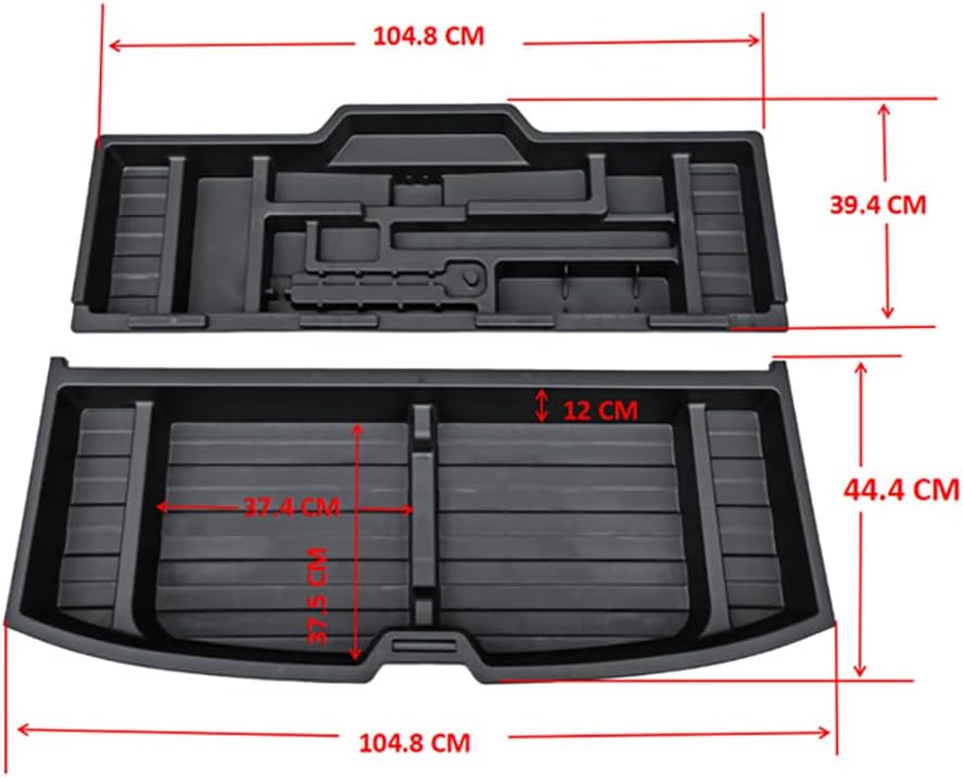 Trunk Custom-Fit Organizer for 2023-2026 Honda CR-V, SUV Insert Cargo Rear Hatch Storage Box for CRV EX LX EX-L Touring Turbo Plus Sport Accessories