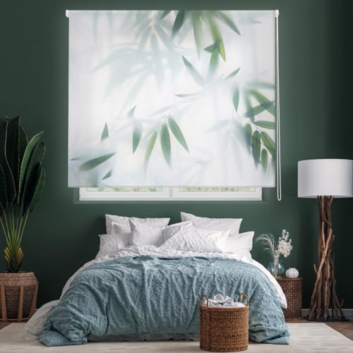 Blindecor Digital | Estor Enrollable Translúcido con Estampado Impresión Digital | Modelo Serenity | 120 x 180 cm (Ancho por Alto) Tamaño de la Tela 117 x 175 cm | Estores para Ventanas