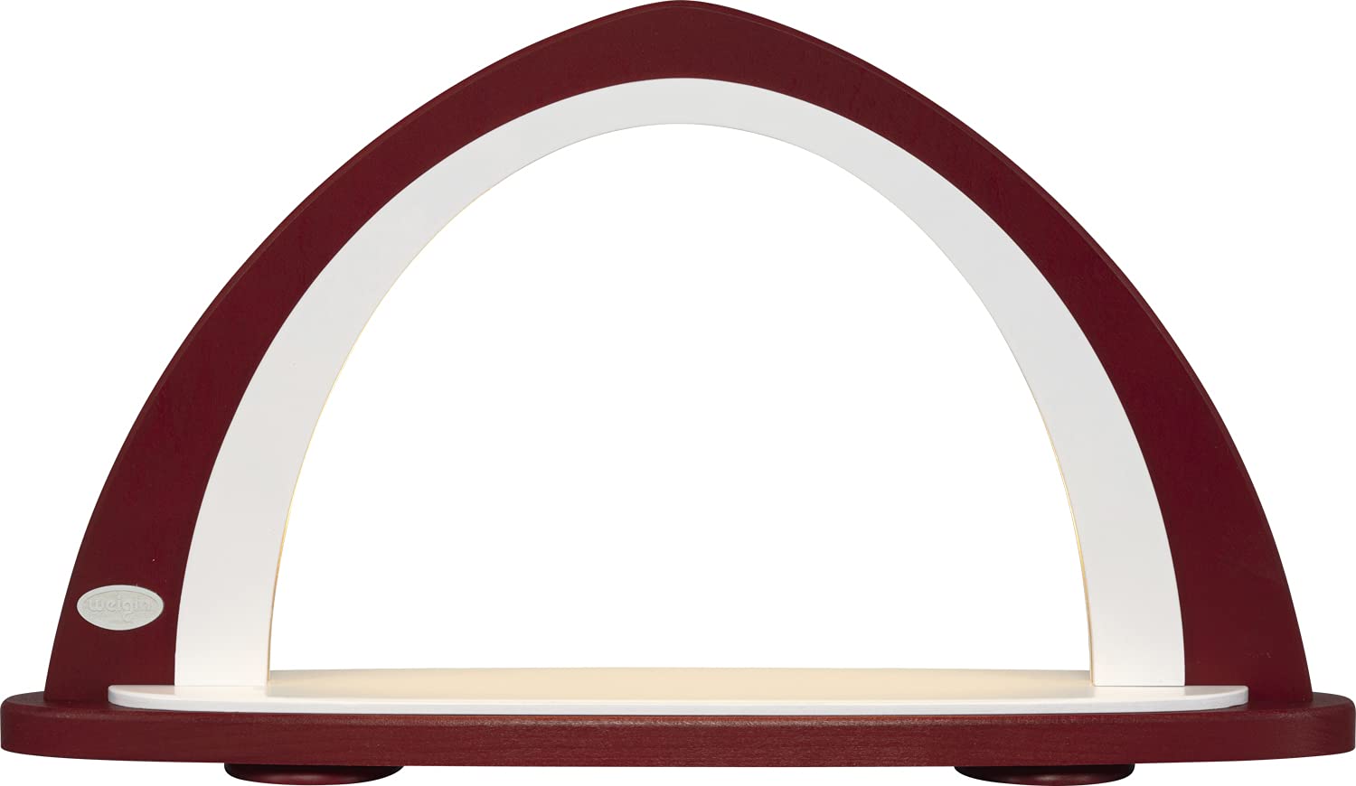 Arc à LED de prestige weigla bordeaux blanc décoration d'artisanat