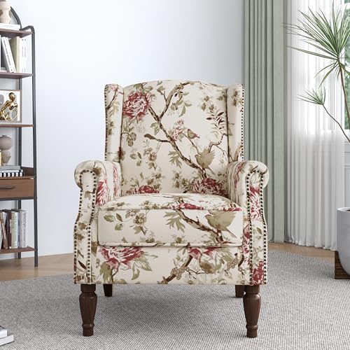 Lumibee Wingback Accent Chair