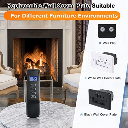 Casmer B0BQJDDS2M Gas Fireplace Remote Kit thumb #2
