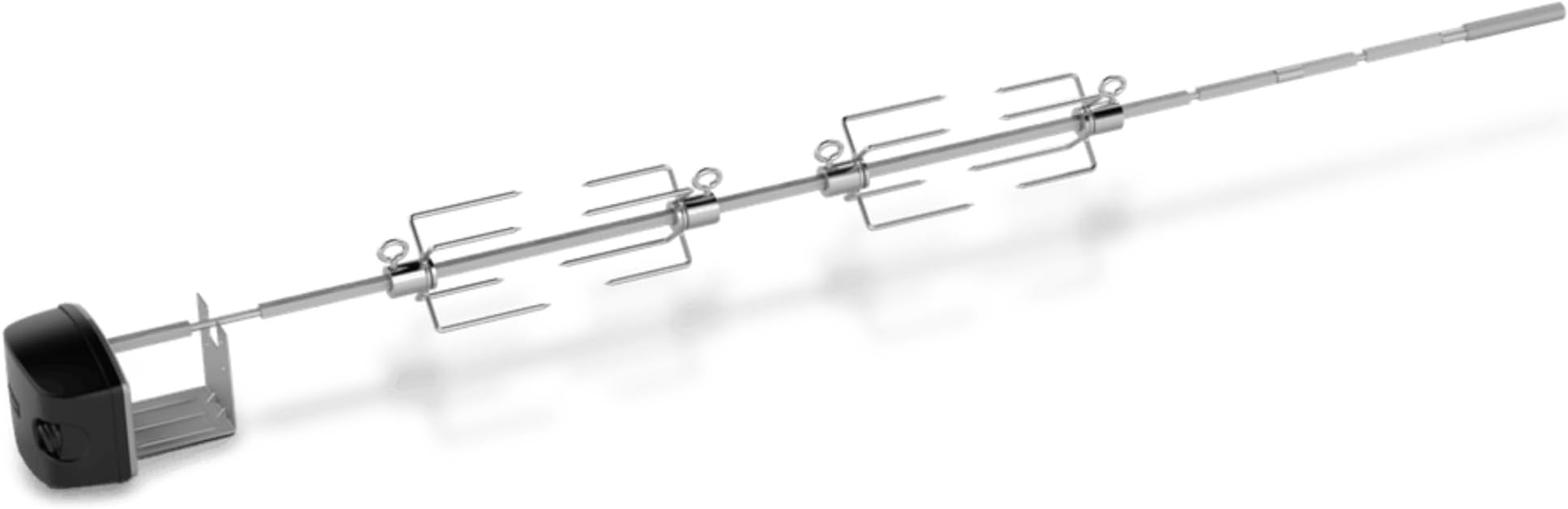 Weber 7655 Rotisserie for Genesis 400/600 Series, Black, 69 x 10 x 3.8 cm