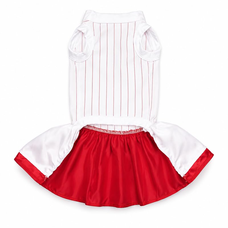 Robe de baseball pour chien idéale pour les sorties au parc en été - 3