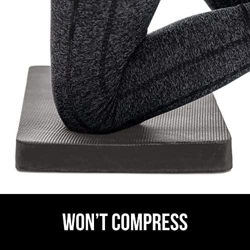 Image of GORILLA GRIP Extra Thick Foam Kneeling Pad for Gardening, 17.5x11 Charcoal