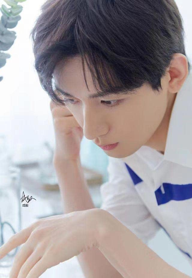 成毅 チョンイー　A4サイズポスター ①【成毅】A4満天星加工両面ポスターカード20枚 (チョン・イー