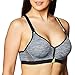 Maidenform Women's Sport Secure Zip Front Underwire Racerback