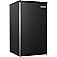 Igloo 3.2 Cu.Ft. Single Door Compact Refrigerator with Freezer - Slide Out Glass Shelf, Perfect for Homes, Offices, Dorm