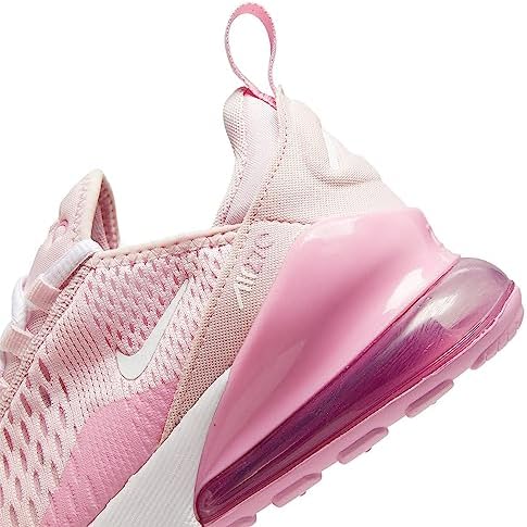 Nike Girl's Air Max 270 (Big Kid) Pink Foam/White/Pink Rise 6 Big Kid M | Image 5