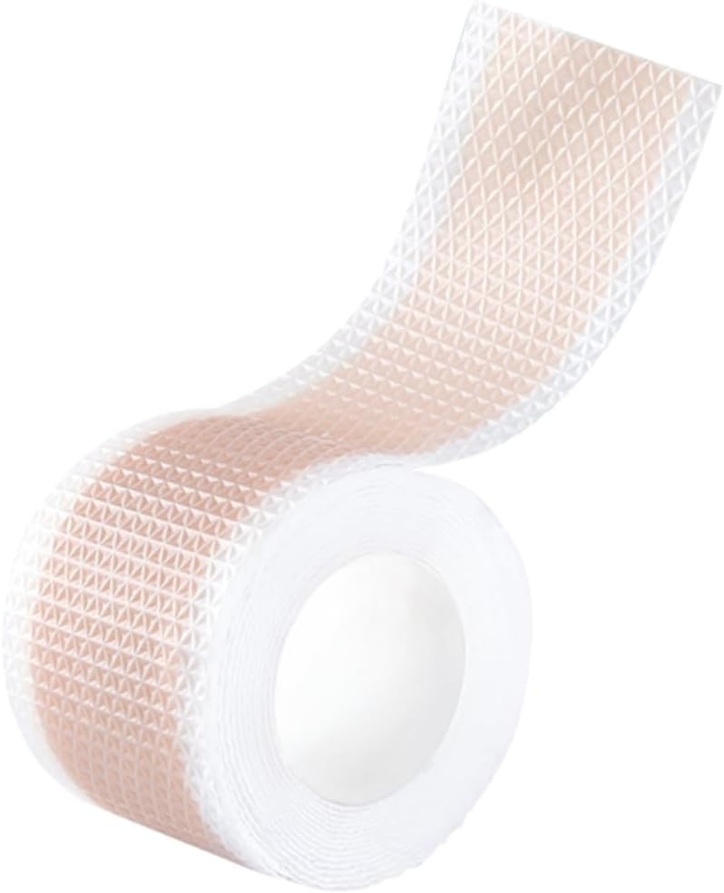 FRCOLOR 4rolls Wear-Resistant Heel Patch Blister Protective Tape Silicone Heel Sticker for Sports Tape