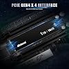 INLAND TN470 SSD 1TB Gen4 NVMe M.2 Internal Gaming Solid State Drive, Up to 7,200MB/s, Storage and Memory for Laptop & PC Desktop