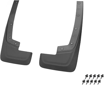 OEM R1WZ-16A550-AA Front Mud Flap Splash Guards Black Pair for 2024-2025 Ford Ranger