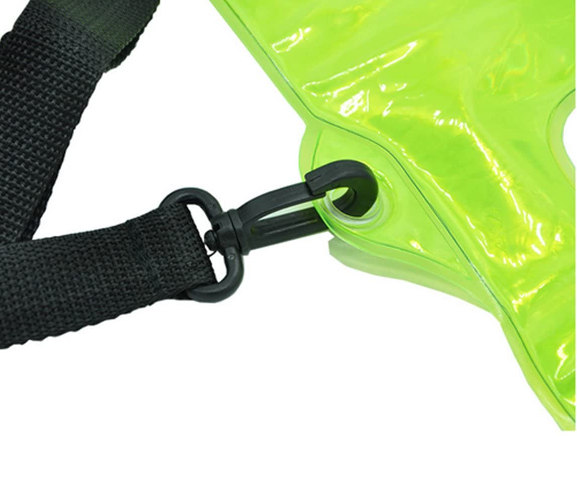 Lsgoodcare 5pcs Radio Portable étui imperméable Pochette Housse Vert Compatible with Motorola Kenwood Midland UV-3R UV-5R PX-888 Radio bidirectionnelle
