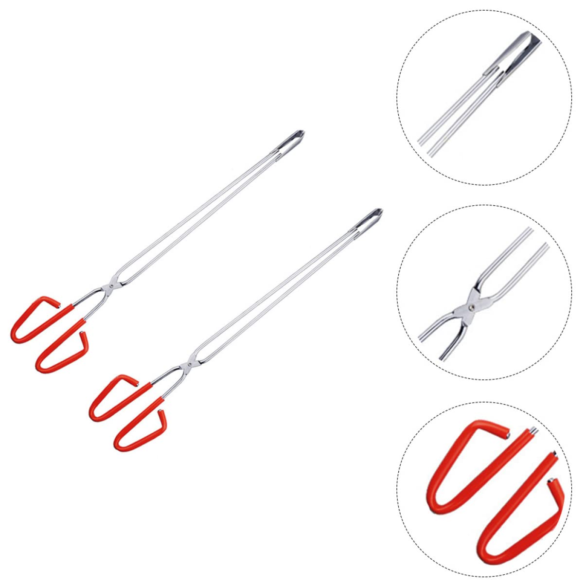 Cabilock Ergonomic Design Stainless Steel Trash Pliers Multi-Purpose Gripper for Outdoor Use