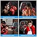 FICTOR Music Boxing Machine, Bluetooth Boxing Machine Wall-Mounted with Gloves, Perfect for Adults, Home Fitness & Stress Relief, Ideal for Office, Garage, or Gym Workouts