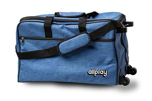 Rolling Board Game Bag, Fits 7 Standard Boxes, Padded For Protection