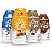 SweetLeaf Sweet Drops Flavored Stevia Sweetener 4 Flavor Variety Bundle, 1 Ea: Chocolate, Caramel, Coconut, Vanilla