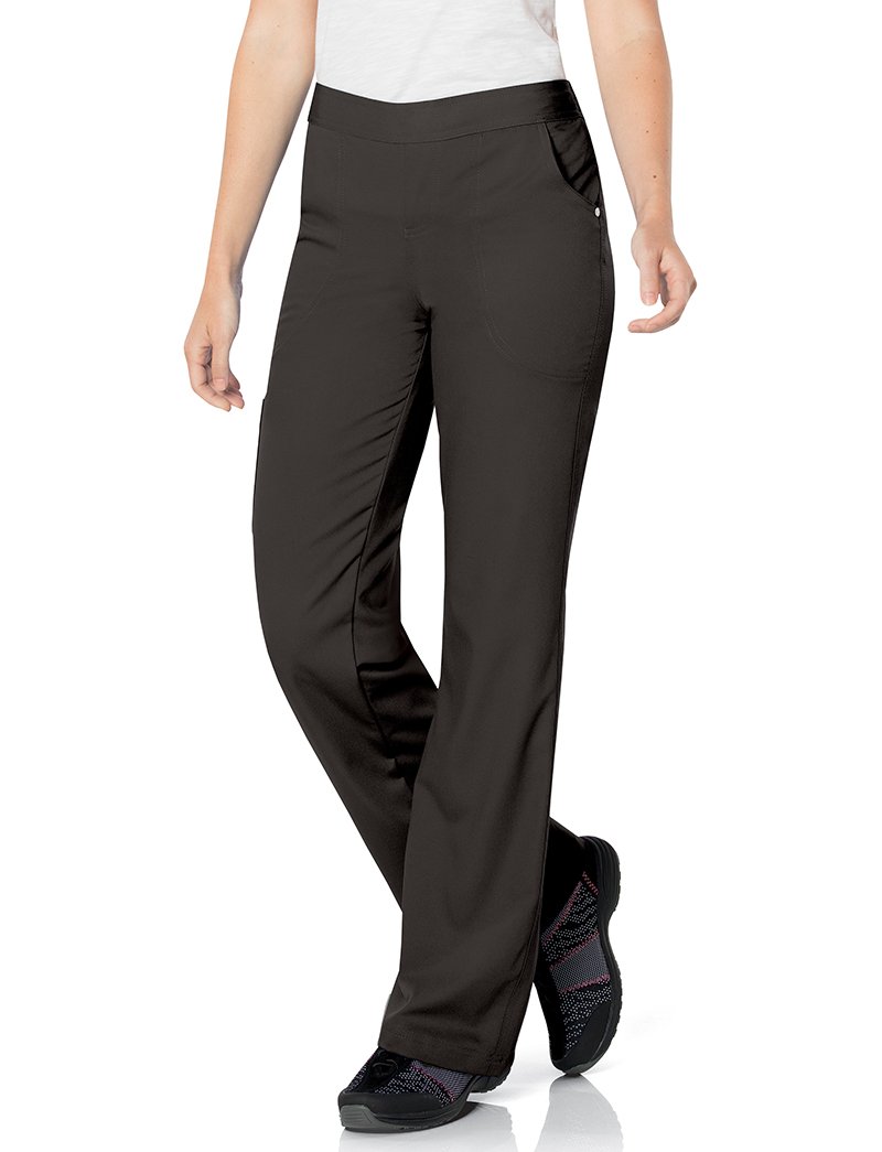 UrbaneLandau Urbane Ultimate Tailored Fit Stretch 3-Pocket Cargo Scrub Pants for Women 9300, Black, XXXL