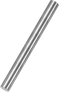 PATIKIL Pure Iron Bar, 1.18" Diameter 12.01" Length Iron String Rod Steel Stick DIY Craft Supplies for Crafting Science Lab Testing