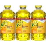 CloroxPro Pine-Sol Multi-Surface Cleaner, All Purpose Cleaner, Lemon Fresh, 80 Fluid Ounces, Pack of 3 (Package May Vary)
