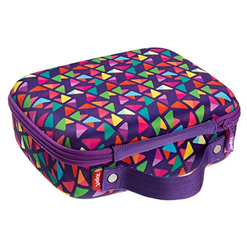 ZIPIT Colorz Big Pencil Case/Pencil Box/Storage Box, Purple