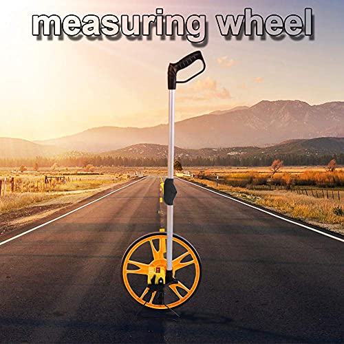 Rueda de medición de distancia para arpentadores o constructores, medición de carreteras terrestres