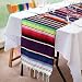 Hokic 14 x 84-inch Mexican Table Runner for Mexican Party Wedding Decorations, Fringe Cotton Mexican Serape Blanket Table Runner