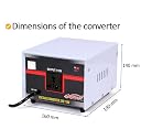 Axvolt Crysta 650 W Step Down Voltage Converter | 220V–240V to 110V–120V Heavy Duty Transformer | Use USA, Canada & Japan Appliances in India | Universal Socket | 2-Year Warranty gallery image