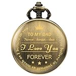 Pocket-Watch-Men-Personalized-Chain-SIBOSUN-Quartz-Gift-from-Son-Daughter-Child-to-DAD-Engraved