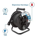 Electraline Pro-Line 20868123D bęben kablowy, czarny, czarny