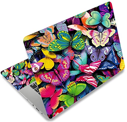 Pretty Butterflies Fashion Netbook Laptop Skin Sticker Reusable Protector Cover for 11.6-15.6 Inch Chromebook Skin YNEK-131