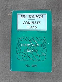 Unknown Binding Ben Jonson's Plays, Volume One Book