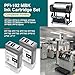 PFI-102 MBK Pigment Ink Tank Compatible for Canon PFI102 PFI-102MBK for IPF500 IPF510 IPF600 IPF605 IPF610 IPF650 IPF700 IPF710 IPF655 IPF720 IPF750 IPF755 IPF765 LP24 Printers 130ML (2 Pack)