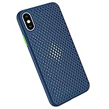 funda iphone xs max gucci 【Disipación de calor】: Más de 100 agujeros de aire (malla) en la parte posterior, proporcionan la disipación estupenda del calor mejora eficacia la vida de servicio del iPhone X / XS.