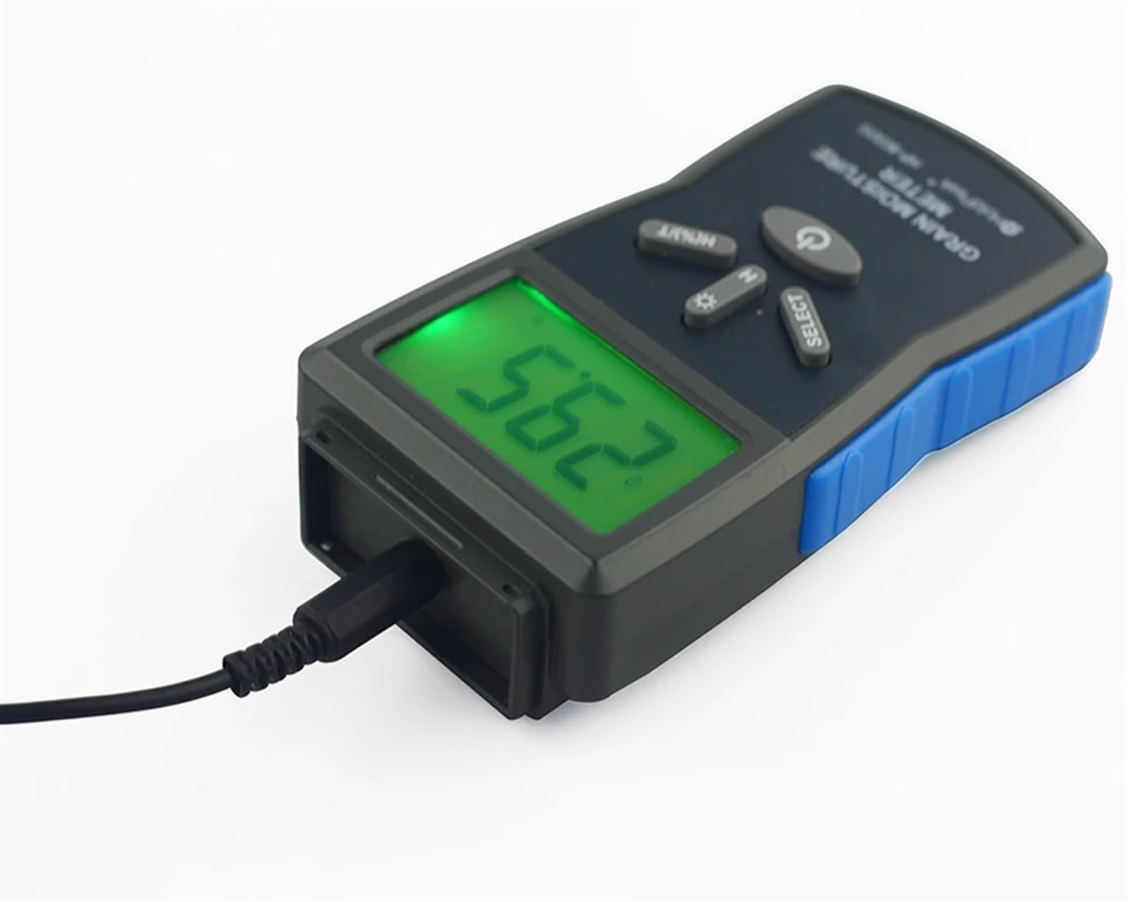 Medidor de humedad grano Digital HP-8032G 2~30% pantalla LCD probador contiene trigo madera maíz arroz prueba higrómetro portátil,Monitoreo preciso