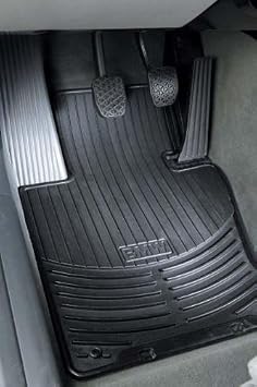 BMW E60 5 Series Genuine Factory OEM 82550302997 All Season Front Floor Mats Black 2004-2010 مجموعة من حصائر أمامية