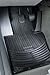 BMW E39 5 Series Genuine Factory OEM 82550151196 All Season Black Front Floor Mats 525i 528i 530i 540i 1997 - 2003 (set of 2 front mats)