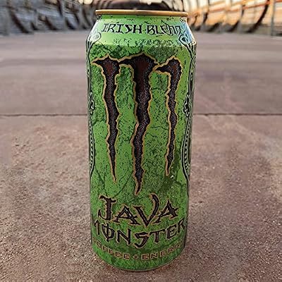 16 Pack - Monster Java Coffee + Energy Irish Blend - 15 Ounce