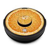 Finest Folia Protector de pantalla para aspiradora robot aspirador adhesivo para robot aspirador (naranja, para Zaco A10)