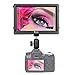 E7S 7 Inch DSLR Camera Field Monitor 1920x1200 IPS Camera-top Screen Supports 4K HDMI Input and Output For SONY A7S II A6500 Panasonic GH5 Canon 5D Mark Camera with F970 LP-E6 Battery Plate