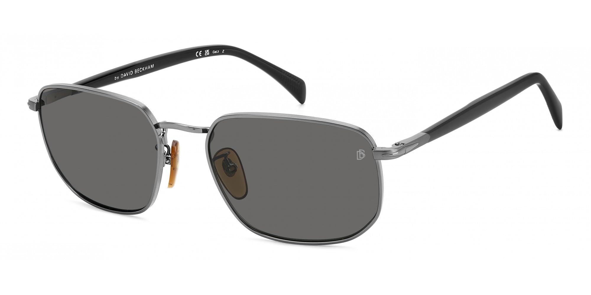 Lunettes David Beckham DB 1143 chic Dark Ruthenium finition haut de gamme - 5