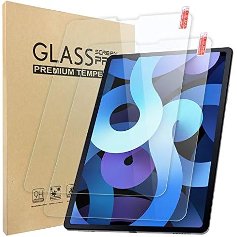Suppeak 2-Pack Tempered Glass Screen Protector Compatible with iPad Air 4/5 Generation(Air 5th/4th, 10.9 Inch, 2022/2020)/ iPad Pro 11 Inch All Models, HD, Anti-Scratch, Bubble Free, Easy Installation Cover