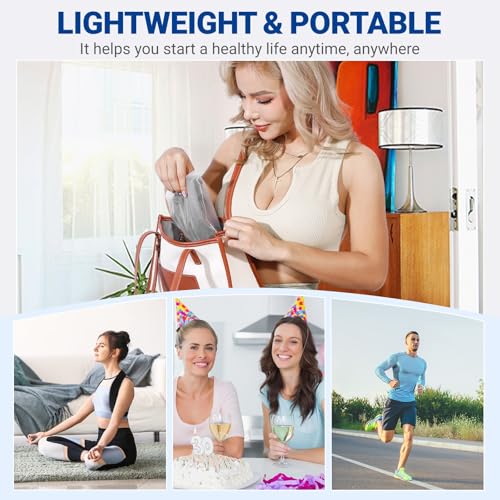 Posture Corrector for Women & Men - Adjustable Upper Back Brace Straightener Suitable for Lumbar, Shoulder, Neck, Scoliosis, Providing Comfortable Elastic Support and Pain Relief - Image 6