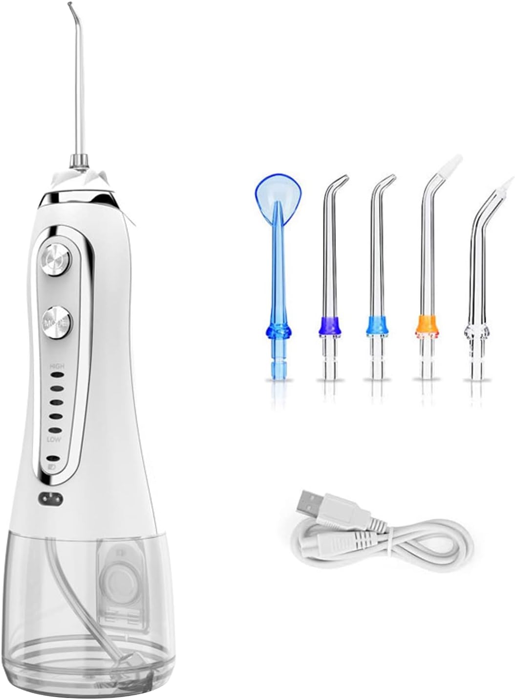 Toothbridge Rinse -5 Modes Portable Toothbridge, Suitable for Travel and Home Use-White
