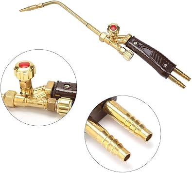 Thincol Welding Torch, H01-6/H01-20, Injection Type, Copper, Gold/Black, 39cm/57cm