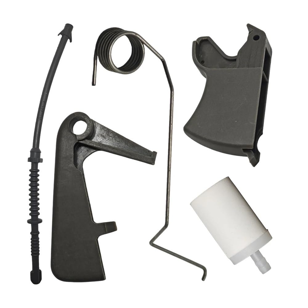 Wglzgozp One Color Throttle Trigger Lock Fuel Hose Pipe Kit Fit For Husqvarna 450 445 450E 445E Chainsaw Saws Spares Garden Tools