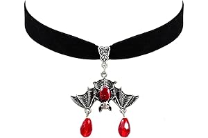 Bat Choker Necklace: Embrace Gothic Glamour