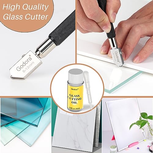 Glass Bottle Cutter & Cutting Oil Bundle